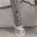 Outsunny 3 x 3 m Gazebo, Netting Party Tent, Patio Canopy Outdoor Event Shelter with Double Tier Roof for Activities, Shade Resistant, Light Grey - 9