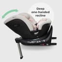 My Babiie MBCS400 360° Spin R129 Baby Car Seat – Support Leg, ISOFIX, Birth to 12yrs (40-150cm), i-Size, ERF, Group 0+/1/2/3, Rotating 360 Swivel - Pink Leopard - 5