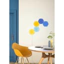 Nanoleaf Shapes Hexagon Starter Kit, 5 Smart Light Panels LED RGBW - Modular Wi-Fi Colour Changing Wall Lights, Works with Alexa Google Assistant Apple Homekit, for Room Decor & Gaming - 3