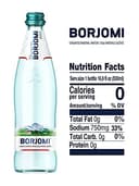 Borjomi - Acqua minerale georgiana in vetro, 0,5 l, confezione da 12 - 2