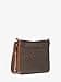 Michael Kors Jet Set Travel Small Signature Logo Shoulder Bag Brown - 2