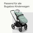 Bugaboo Ganzjahres Fußsack, unverzichtbares Kinderwagen-Zubehör für Jede Jahreszeit, wasserdichter und atmungsaktiver Fußwärmer, Pine Green - 7
