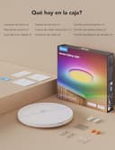 Govee RGBIC LED Plafón,30cm Lámpara Techo Inteligente 24W, Plafon Led Techo 2400LM con 16 Millones de Colores DIY, Trabajar con Alexa, Google Assistant, Luz Interior para Dormitorio, Salón, Cocina - 9