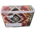 Tommy Lion - Manta de Lana de Alpaca y Lana Merino, hipoalergénica, Suave, Ligera, Tejida a Mano, 228 x 203 cm (Multicolor) - 2