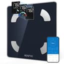 RENPHO Scale for Body Weight and BMI, Large VA Screen Body Fat Scale, Accurate Weighing Scale Digital Bathroom Bluetooth Scale, 13 Body Composition Analyzer with Smart App for Fitness Track, Elis 1 - 1