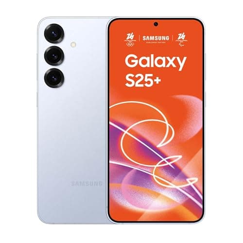 Samsung Galaxy S25+ Smartphone AI, 3 anni di Garanzia del produttore, Display 6.7'' QHD+ Dynamic AMOLED 2X, Fotocamera 50MP, RAM 12GB, 512GB, 4.900 mAh, Icyblue [Versione italiana]