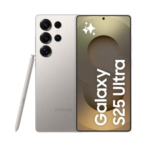 Samsung Galaxy S25 Ultra AI Smartphone, Galaxy AI, 12GB Memory, 1TB Storage, 200MP Camera, S Pen Included, Titanium Grey, 3 Year Manufacturer Extended Warranty (UK Version)