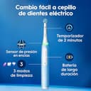Oral-B iO 3N Cepillo de Dientes Eléctrico Azul con Mango Recargable, 1 Cabezal, 3 Modos De Cepillado Con Modo Blaqueante, Diseñado por Braun, Regalos Originales para Mujer y Hombre - 2
