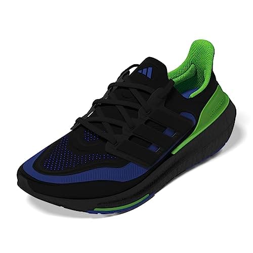 Adidas Shoes - Low Ultraboost Light, Core Black/Core Black/Lucid Lime, IF2414, 8-