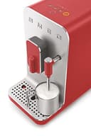 Smeg, Kaffeevollautomat mit Dampffunktion BCC02RDMEU, Dampfdüse, integriertes Mahlwerk, Thermoblocksystem, 1,4 l Tank, 19 Bar Pumpendruck, Kompaktmessungen, 1350W, Rot - 3