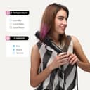 CrazyMar Spazzola Ad Aria Calda,7 in 1 Air Styler&Spazzola Asciugacapelli,110000 RPM Phon Capelli,Ferro Arricciacapelli,Piastra per Capelli,per lo Volumizzazione,Arricciatura e Lisciatura - 8