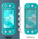 NEW'C 3 Pack Designed for Nintendo Switch lite Screen Protector Tempered Glass, Case Friendly Scratch Resistant,Bubble-Free, Ultra Resistant - 4