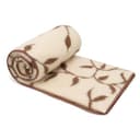 Merino Blanket 240x200 cm - Pure Blanket made of 100% Merino Sheep Wool - Warm and Natural Wool Throw - Weight 500g/m² - 1