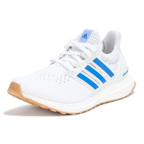 adidas Women's Ultraboost 1.0 Sustain Sneaker, White/Blue Burst/Blue, 10 Wide