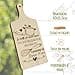 Tagliere Personalizzato Nonna in Legno di Faggio 40x18,5 cm – Idea Regalo Natale, Compleanno e Cucina – Incisione Laser del nome, Lato Decorativo e Lato Utilizzabile per Alimenti - 3