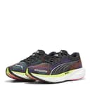 Puma Womens Deviate Nitro 2 Running Shoes Black/Pink 6 (39) - 1