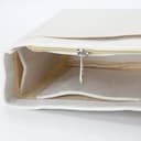 banbeln Organizador de bolso, organizador de bolsas de gamuza, material de gamuza, bolsa suave y no daña (Beige, Medium) - 9