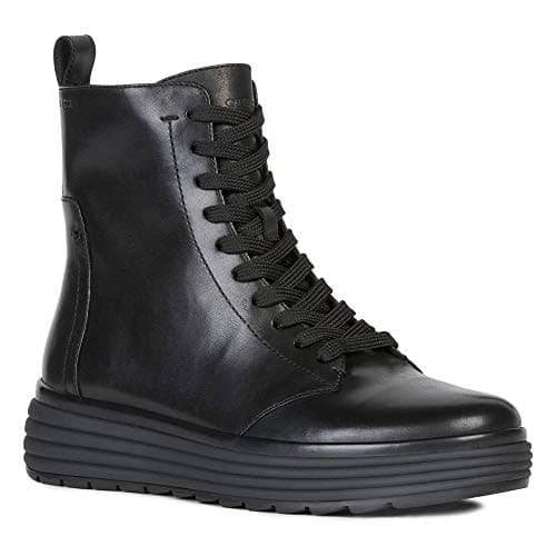Geox Damen D Phaolae A Stiefeletten, Schwarz, 39 EU