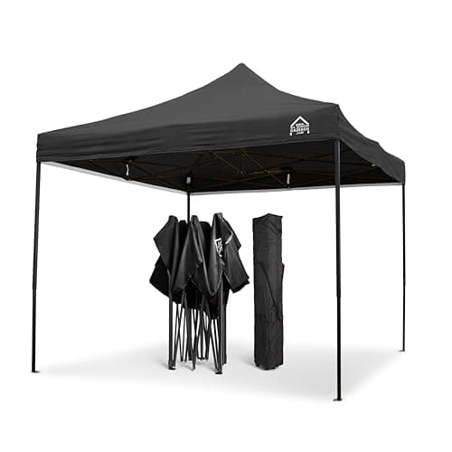All Seasons Gazebos 3x3m Totalmente Impermeable Pop up Gazebo - Negro