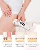 Haarlosy Depiladora Luz Pulsada, Depiladora Láser Definitive-999,999 Flashes, 2 Modos 9 Niveles Energía IPL Depilación para Axilas, Cuerpos, Hombres, Mujeres, Salón en Casa, LCN1208 - 7