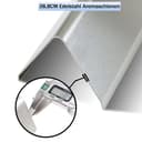 7636 Edelstahl Flavorizer Bars für Weber Spirit 300 Grill, 38,8CM Aromaschienen für Weber Spirit E310 E320 E330,Edelstahl Hitzeschild für Weber Spirit II 310 Series, Brennerabdeckungen Ersatz - 4