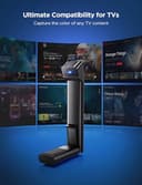 Govee TV Backlight 3 Lite with Fish-Eye Correction Function Sync to 55-65 Inch TVs, 3.6m RGBICW Wi-Fi TV LED Backlight with Camera, 4 Colours in 1 Lamp Bead, Voice and APP Control, Adapter - 6