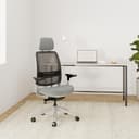 Sedia da ufficio ergonomica Steelcase Series 2 con supporto lombare LiveBack, braccioli 4D, poggiatesta regolabile Storm Cloud; Prodotto in Europa - 2