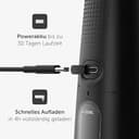 Wondersmile Munddusche PRO - Testsieger 2026 - TÜV SÜD-geprüft - 100 Tage risikofrei testen - SmoothFlow-Technologie für optimale Zahn- & Zahnfleischpflege - 5 Modi - PowerAkku 30 Tagen Laufzeit - 5