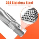 GFTIME 45,7 CM 69785 Quemador Barbacoa de Gas Piezas de Repuesto para Weber Spirit 200 E210 S210 E220 S220 (con pomo Delantero) Acero Inoxidable BBQ Quemadores per Parrilla Barbacoa Weber 46100001 - 3