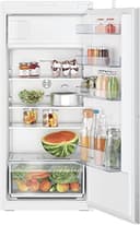 Bosch KIL42NSE0 - Frigorífico empotrable Serie 2, nevera integrada con congelador 122 x 56 cm, refrigeración de 172 L, congelación de 15 L, bisagra de remolque, MultiBox XXL, iluminación LED, - 1