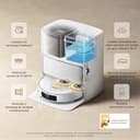 Mova P50Pro Ultra Robot Fregasuelos y Aspirador, 19000Pa Autovaciado Autolimpieza, Agua Caliente 75℃, Mopa Extensible, Navegación LDS+IA RGB, Evita Obstáculos (Iteración P10Pro) - 10