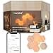 Nanoleaf Elements Wood-Look Light Panels, Hexagons, Starter Kit – 7 Panels. - 1