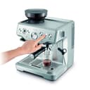 Sage - The Barista Express - Bean to Cup Coffee Machine with Grinder and Manual Milk Frother - 16 Grind Settings, 15 Bar Pump, PID Temp Control, Brushed Stainless Steel - 10