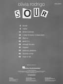 Olivia Rodrigo - Sour: Easy Piano (Hal Leonard) - 2