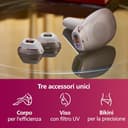 Philips Lumea 7000 Series,dispositivo di epilazione IPL, alternativa ai dispositivi di epilazione laser, 3 accessori per viso, corpo e zona bikini, modello SC1999/00 - 4