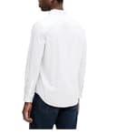 Calvin Klein Uomo Camicia Solid Oxford Classic Shirt Camicia Casual, Bianco (Brilliant White), M - 4