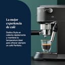 De'Longhi Dedica - Cafetera de Bomba de Acero Inoxidable para Café Molido o Monodosis, Cafetera para Espresso y Cappuccino, Depósito de 1.3 Litros, Sistema Anti-goteo, EC685.BK, Negro - 3