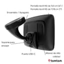 TomTom GPS para Coche Go Superior (6 Pulgadas, Estado del tráfico y alertas de radares Gracias a TomTom Traffic, mapas del Mundo, actualizaciones rápidas Mediante WiFi, Precio del Combustible) - 6
