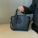 Fryloo Borse Borsa A Mano da Donna in Pu, con Manico Superiore Scomparti Interni, Cuciture Decorative, Casual per Il Lavoro Quotidiano, I Viaggi E L'uso-Beige - 5