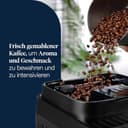 De’Longhi Magnifica Evo Next - Perfetto Kaffeevollautomat mit LatteCrema-Milchaufschäumer, 13 One-Touch-Getränke, Coffee- und Cappuccino Kaffeemaschine, farbiges Touch-Display, Titan (ECAM312.80.SB) - 5