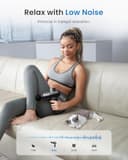 RENPHO Massagepistole Valentinstagsgeschenke 2026 Massage Gun bis zu 3200U/min Massage Gun Massagegerät mit USB C Ladeanschluss zur Linderung von Muskelentspannung, Bestes Geschenke - 6