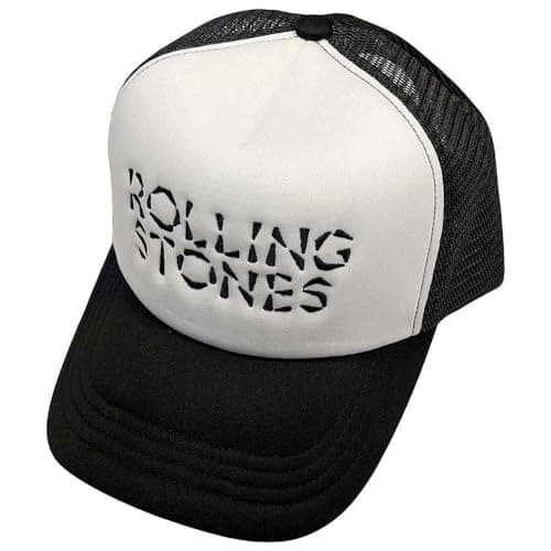 Rock Off officially licensed products The Rolling Stones Hackney Diamonds Trucker Cap One Size, Negro , Talla única