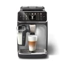 Philips 5400 Series Bean to Cup Coffee Machine – 12 Coffee Varieties, LatteGo Milk Frother, Fastest-to-Clean, Ceramic Grinder, Fully Automatic Espresso & Cappuccino maker – Black, Silver (EP5446/70) - 1