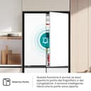Hisense RQ5P470SETE, Frigorifero Americano Quattro Porte, Classe E, Finitura bianca in vetro, Total No Frost, WiFi, Metal cooling, Zona convertibile, Dispenser Acqua, Motore Inverter - 9