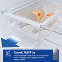 Samsung Frigorifero Combinato F1rst 75 AI RB53DG706BS9/EF, Wifi, Largo 75cm, Twin Cooling Plus, Metal Back, Total No Frost, 538 L, LxAxP: 75,6 x 203 x 71,1 cm, Metal Inox - 7