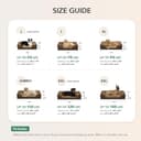 Casa Paw Orthopaedic Waterproof Dog Bed for Extra Large Dogs, Memory Foam, XL Dog Bed with Sides, Egg Crate Foam and Non-Slip Backing, Jumbo Dog Couch Beds with - 5