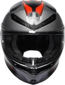 AGV K6 S Karve Helmet, black matt/grey/red, L (59/60) - 2