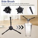 Feilifan 24 PCS Accessories Kit for Roborock S8 MaxV Ultra/ S8 Max Ultra Robot Vacuum Cleaner, Replacement Parts Main Brush, Side Brush, Washable Filter, Mop Cloths, Dust Bags - 8