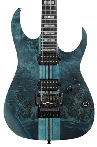 Ibanez Premium RGT1220PB Electric Guitar - Cosmic Blue, Low Gloss