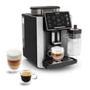 Krups Sensation Milk, Cafetera superautomática, 6 Bebidas a Base de Café y Café con Leche, Tecnología Milk Maestro, Jarra de leche integrada, Fácil de Usar, Plateada y negra, EA912E10 - 1